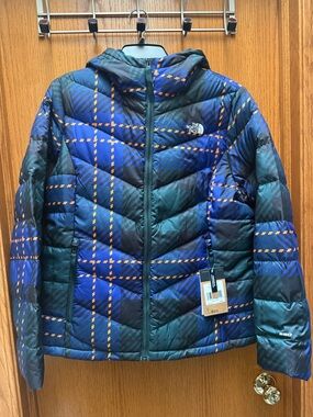 The North Face Women’s Printed Roxborough Luxe Hooded Jacket, XL, New with Tags
